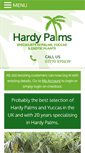 Mobile Screenshot of hardy-palms.co.uk